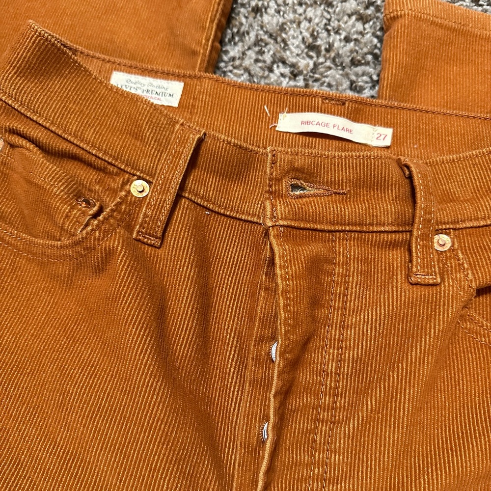 Levi's Women's Jeans in Rust Orange